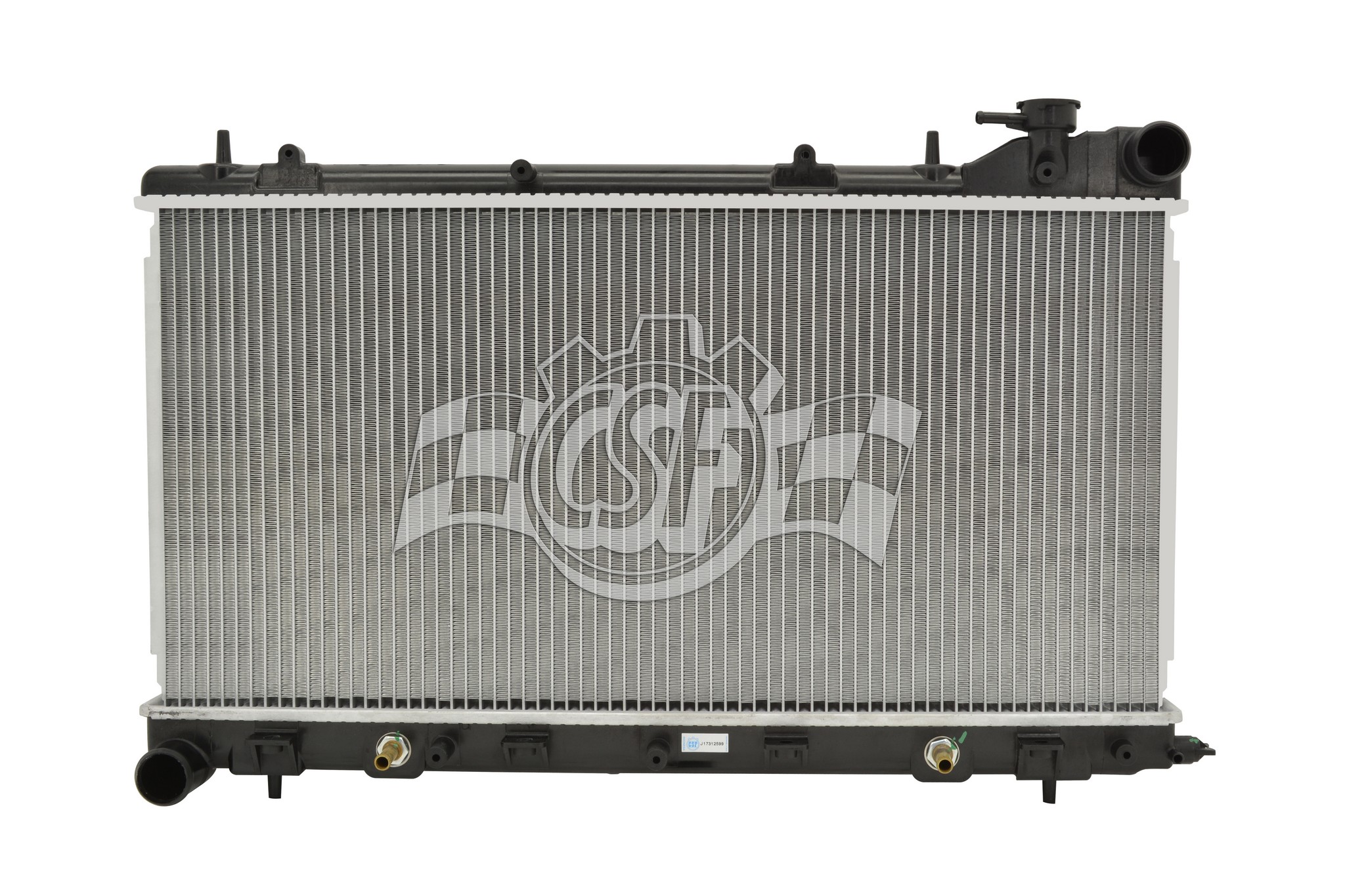 CSF 3099 Radiator, 1 Row Plastic Tank Aluminum Core