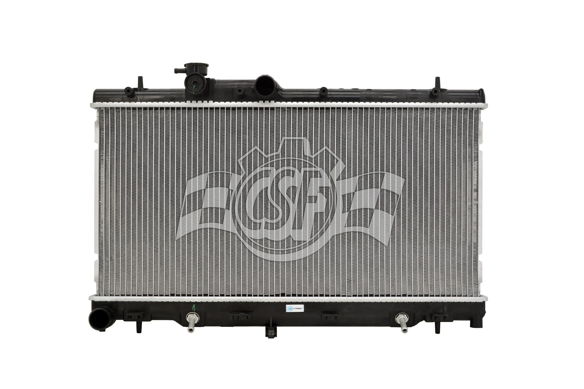 CSF 3100 Radiator, 1 Row Plastic Tank Aluminum Core