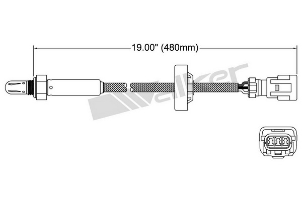 Walker Mfg Oxygen Sensor
