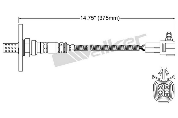 Walker Mfg Oxygen Sensor