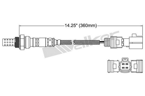 Walker Mfg Oxygen Sensor