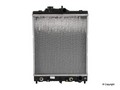 CSF 2602 Radiator, 1 Row Plastic Tank Aluminum Core