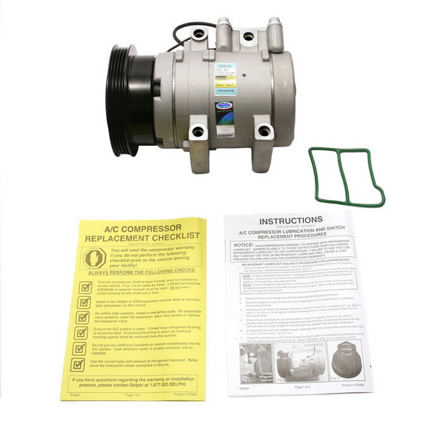 Delphi Original Equipment A/C Compressor