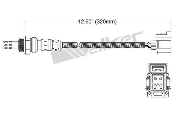 Walker Mfg Oxygen Sensor