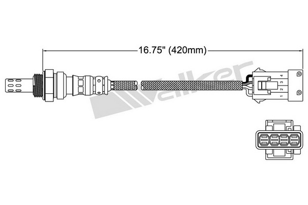 Walker Mfg Oxygen Sensor