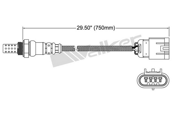 Walker Mfg Oxygen Sensor